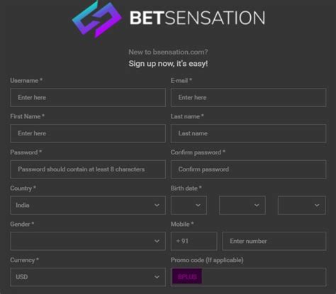 bet sensation casino promo code